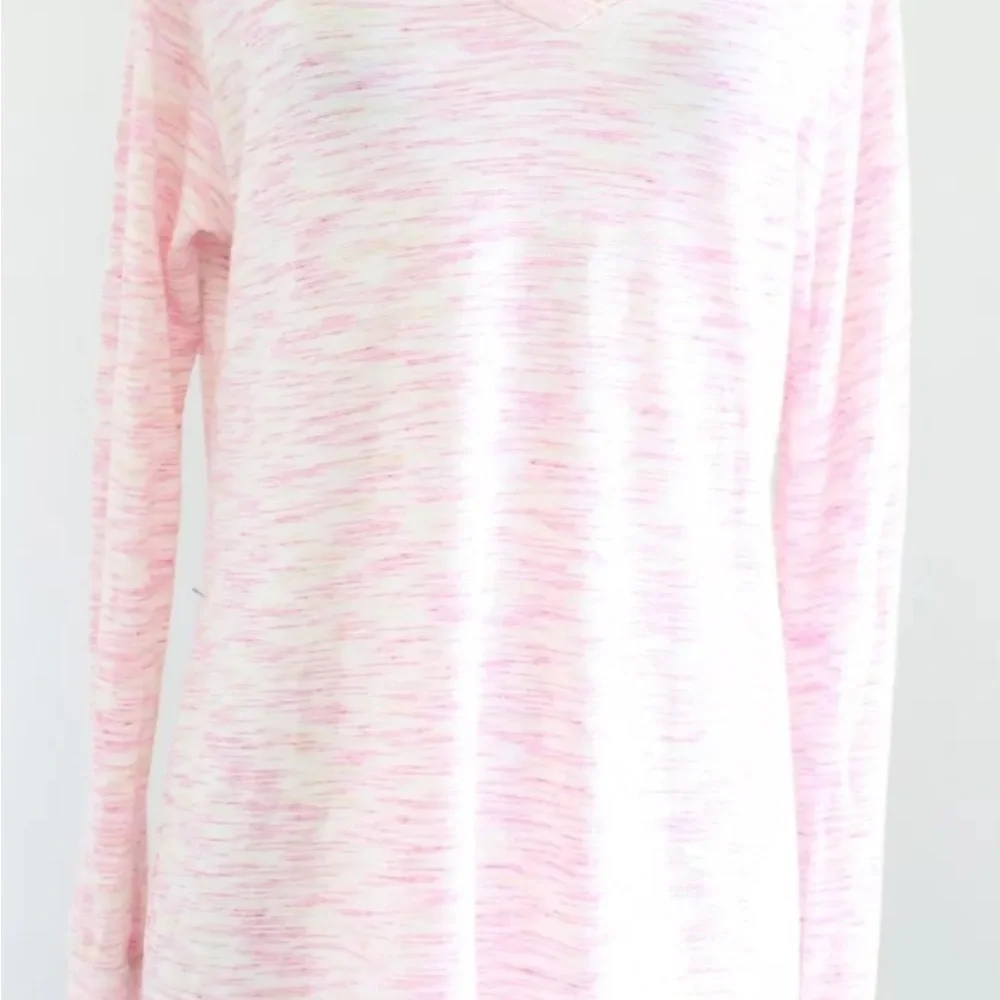 Saturday Sunday Anthropologie Andrea Pink Yellow Knit Pullover Top Size XXS - Picture 4 of 6